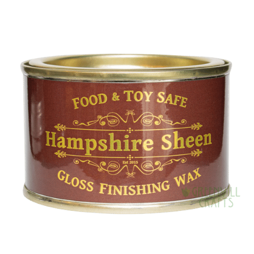 Gloss Finishing Wax (Food & Toy Safe) - Hampshire Sheen - Ring Turning Ring making cores, blanks, inlays and tools