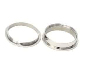 Two piece 8mm Stainless Steel Ring Core & Screw Fit - Ring Turning Ring making cores, blanks, inlays and tools