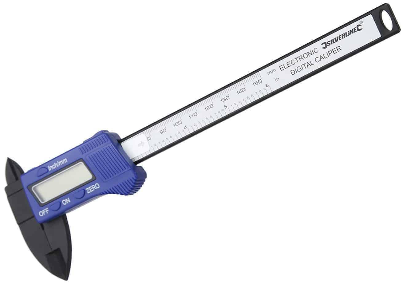 Composite Digital Vernier Calipers - Ring Turning Ring making cores, blanks, inlays and tools