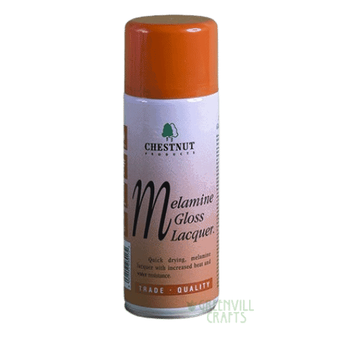 Melamine Gloss Lacquer Aerosol - Chestnut Products
