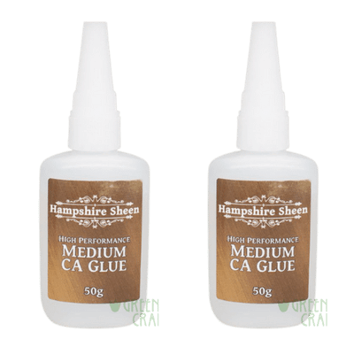 2 x Medium CA Glue - Hampshire Sheen